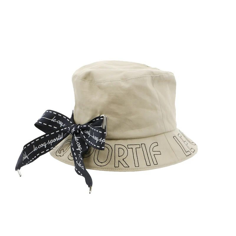 LE COQ SPORTIF GOLF Women's Ribbon Hat (Beige) - Image 2