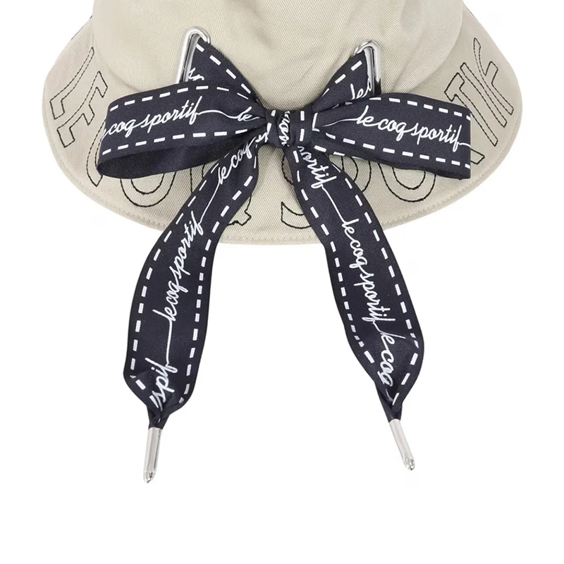 LE COQ SPORTIF GOLF Women's Ribbon Hat (Beige) - Image 4