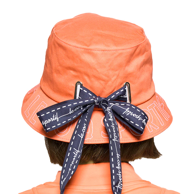 LE COQ SPORTIF GOLF Women's Ribbon Hat (Orange) - Image 4