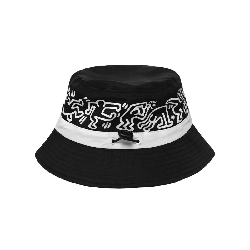 MALBON GOLF x Keith Haring Men's Hat (Black) - Image 2