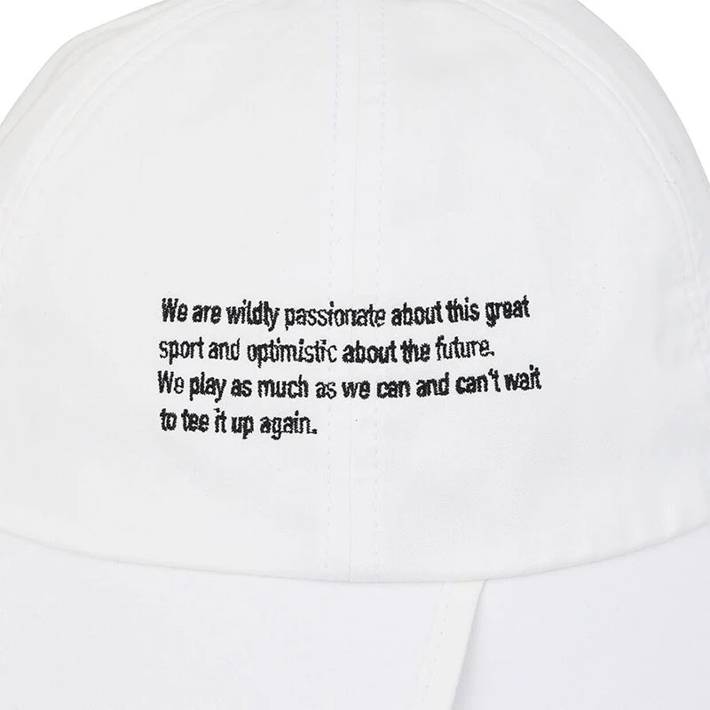TAYLORMADE Long Brim Women's Bucket Hat (White) - Image 4