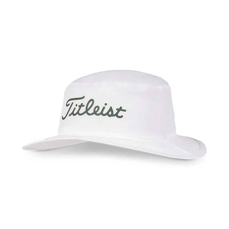 TITLEIST Beezer Men's Bucket Hat (White/Lemon)