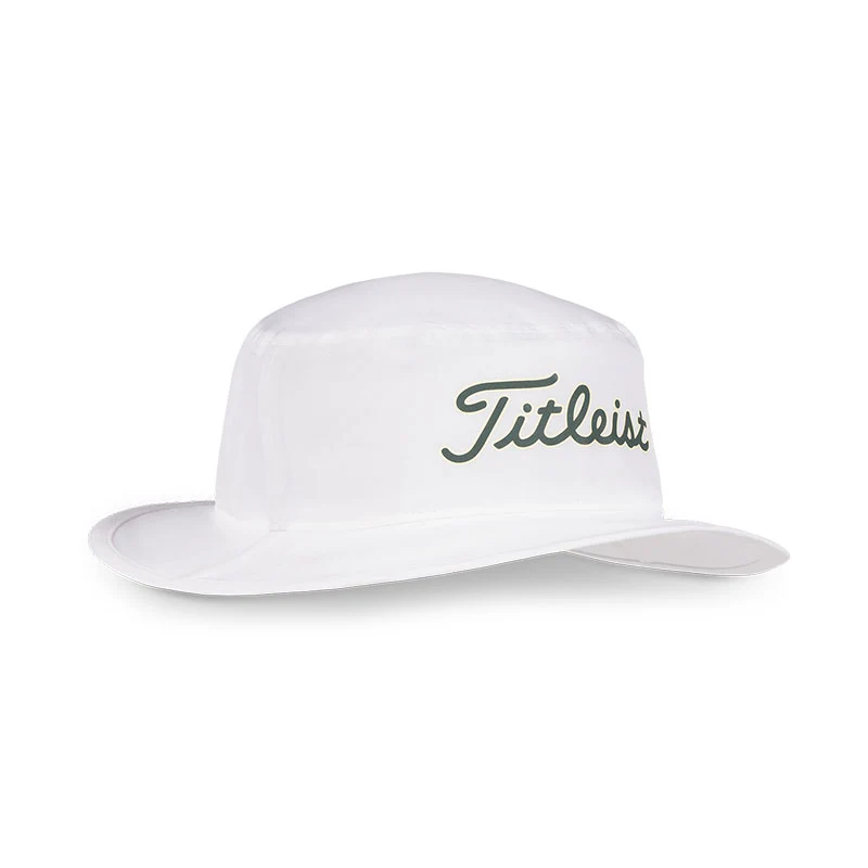 TITLEIST Beezer Men's Bucket Hat (White/Lemon) - Image 2