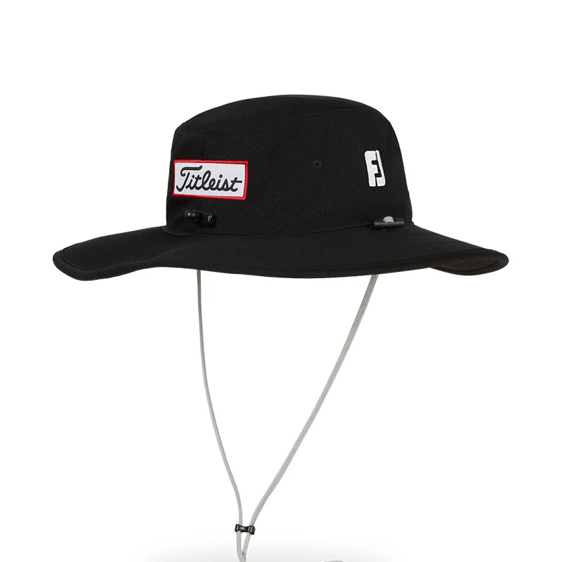 TITLEIST Tour Aussie Men's Hat (Black/White) - Image 3
