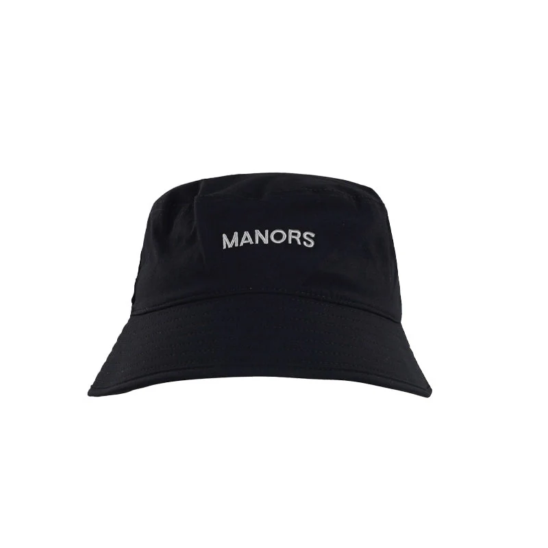 MANORS Recycled Greenskeeper Men's Bucket Hat (Black) - Image 3