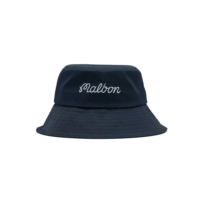 MALBON GOLF Men's Bucket Hat (Navy)