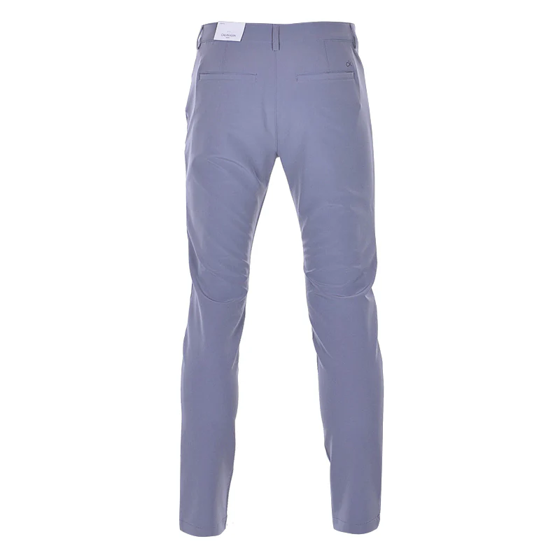 CALVIN KLEIN Genius 4-Way Stretch Men's Pants (Silver) - Image 2