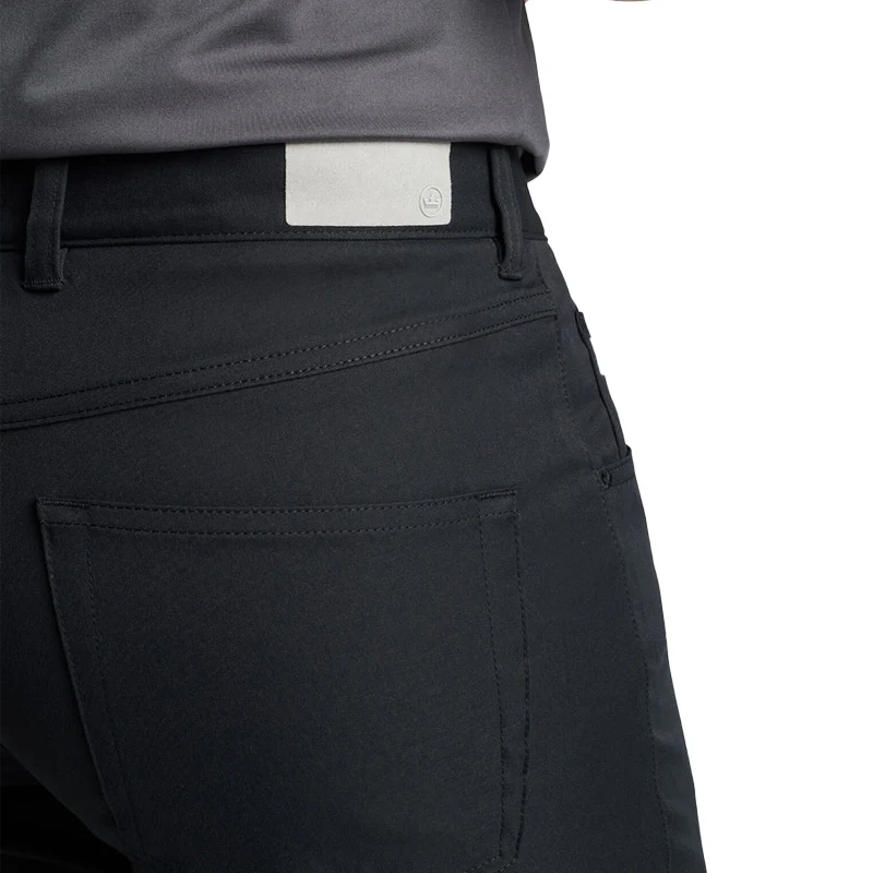 PETER MILLAR Performance 5 Pocket Men's Pants (Black) - Image 3