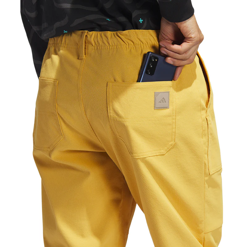 ADIDAS Adicross Men's Golf Pants (Yellow) - Image 4