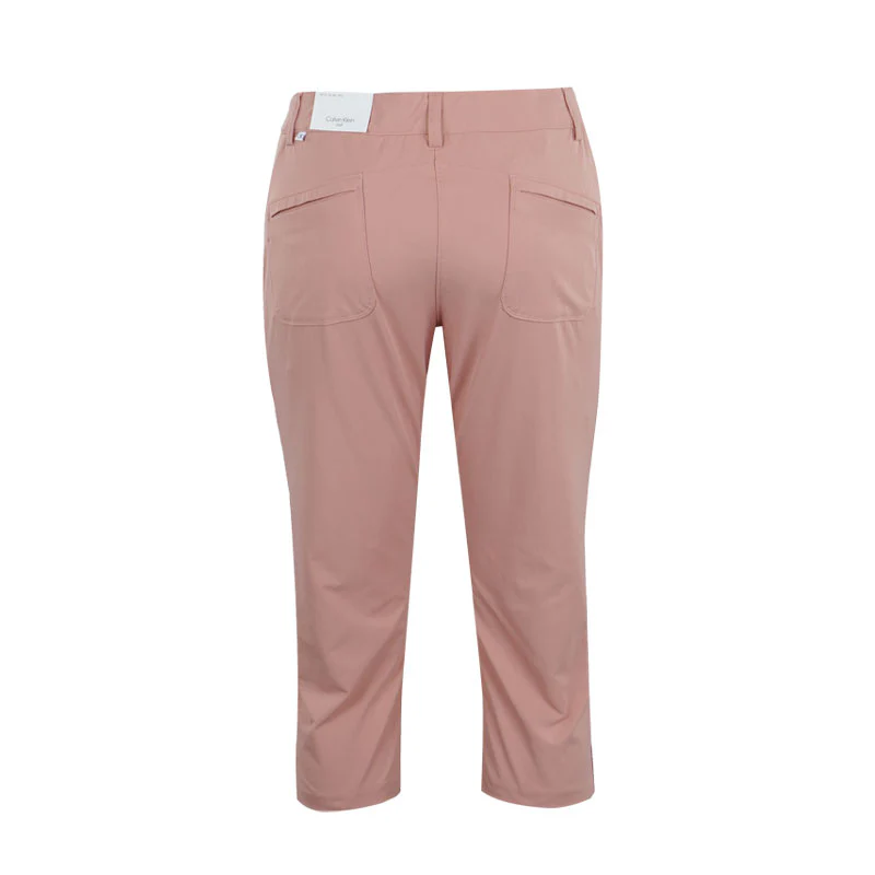 CALVIN KLEIN Isabel Capri Women's Pants (Powder Pink) - Image 2