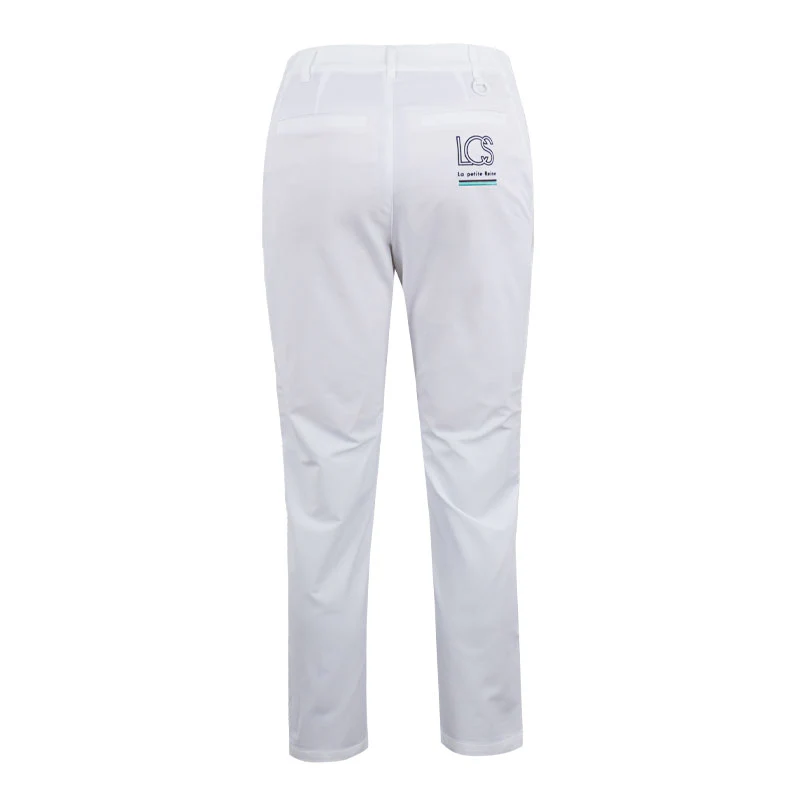 LE COQ SPORTIF GOLF 9/10 Women's Tapered Pants (White) - Image 2