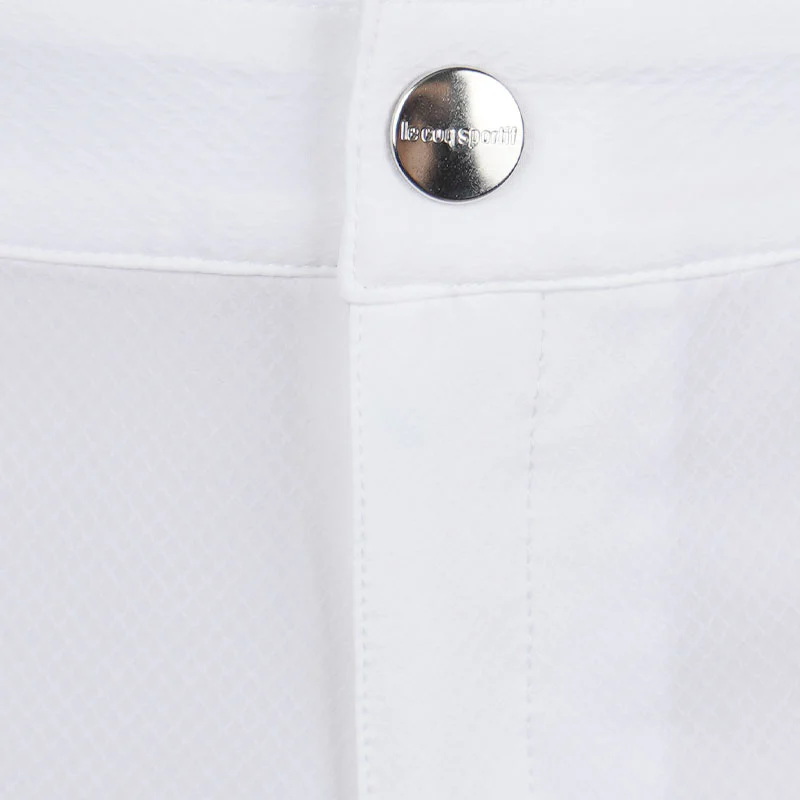 LE COQ SPORTIF GOLF 9/10 Women's Tapered Pants (White) - Image 3