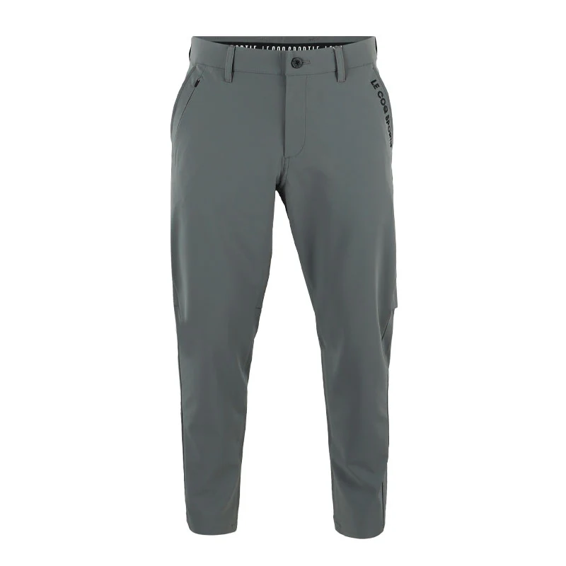 LE COQ SPORTIF GOLF Ventilated 9/10 Men's Tapered Pants (Grey)