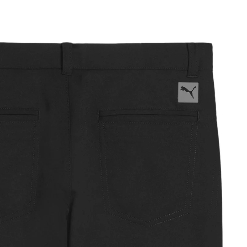 PUMA 5 Pocket Boy's Pants (Black) - Image 4