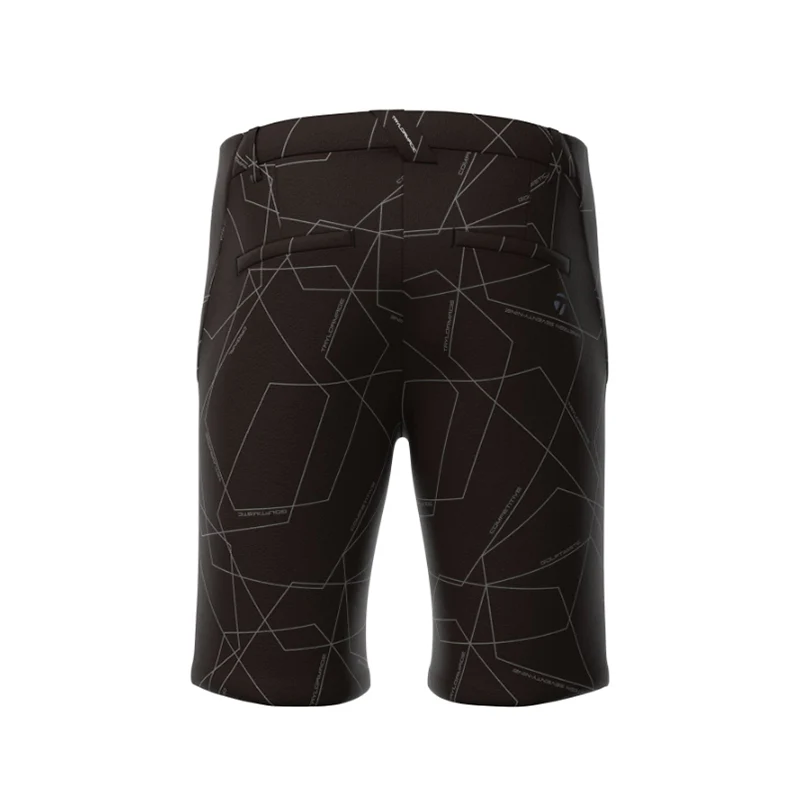 TAYLORMADE Word Graphic Men's Shorts (Black) - Image 2