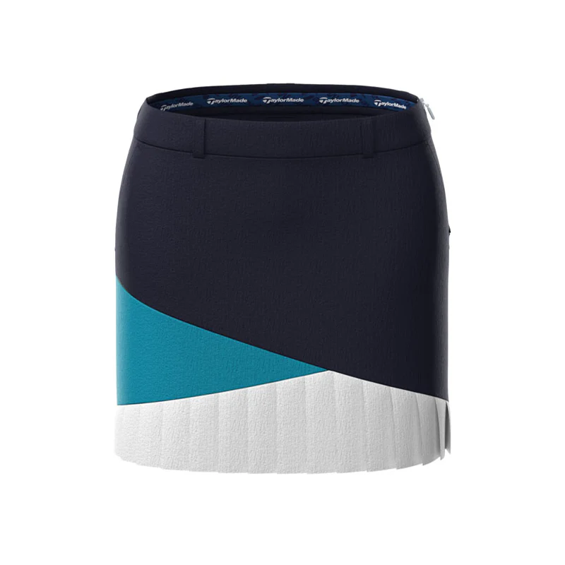 TAYLORMADE Block Pleated Skort (Navy) - Image 2