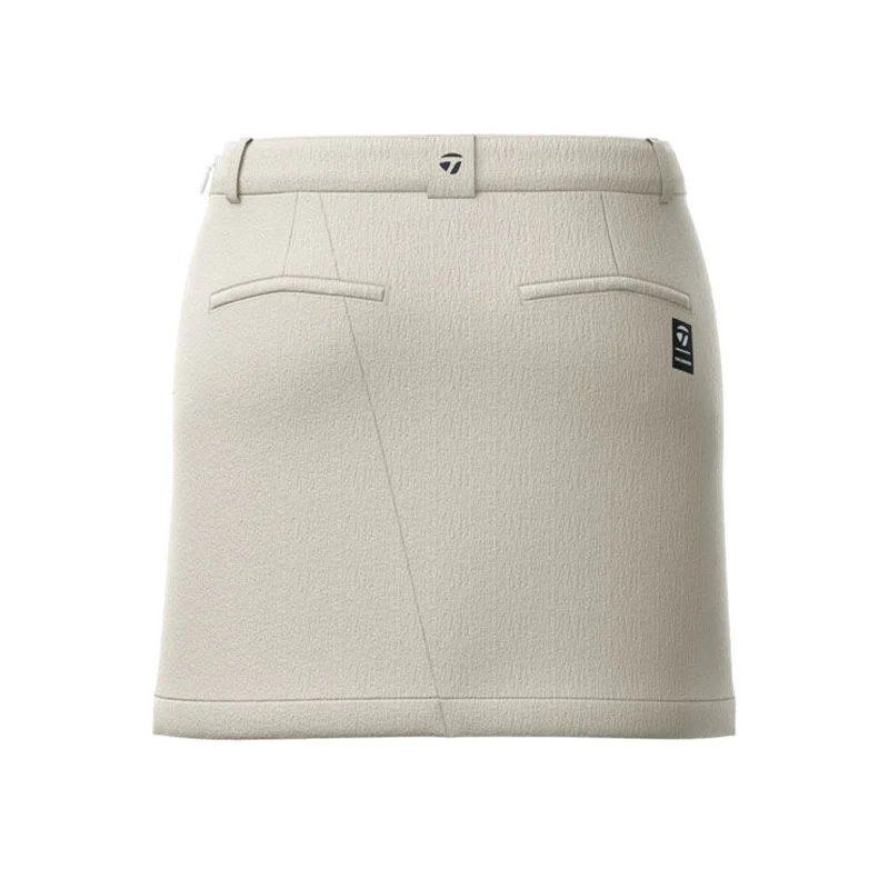 TAYLORMADE Club Basic Women's Skort (Light Beige) - Image 2