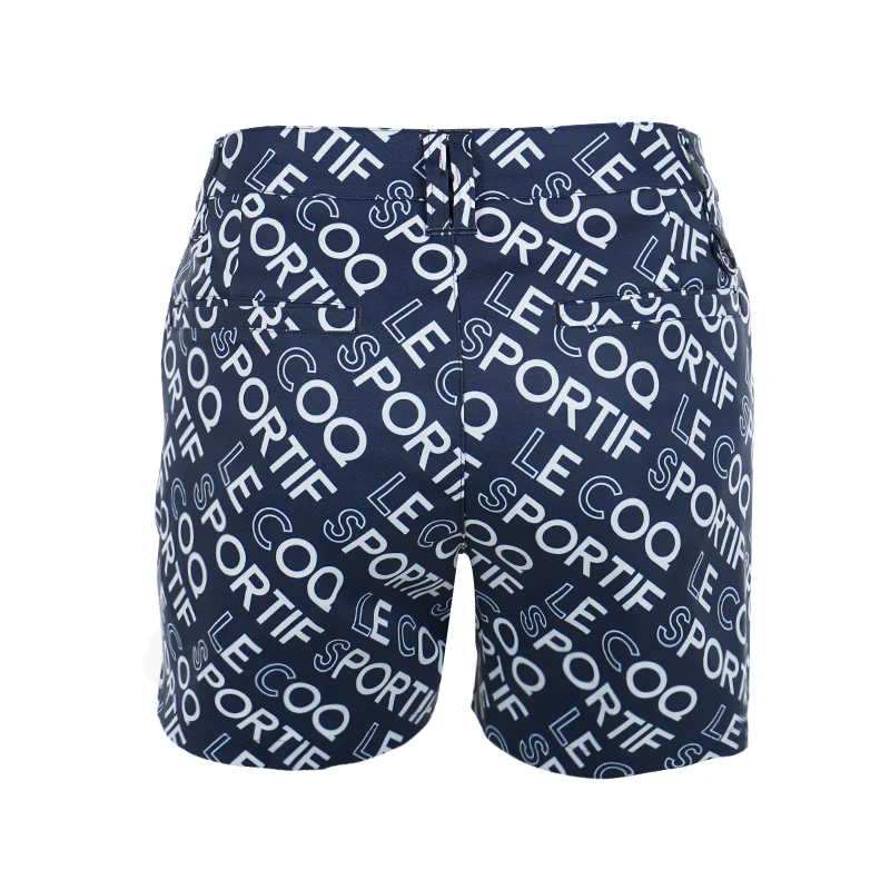 LE COQ SPORTIF GOLF Geometric Women's Printed Short (Navy) - Image 2