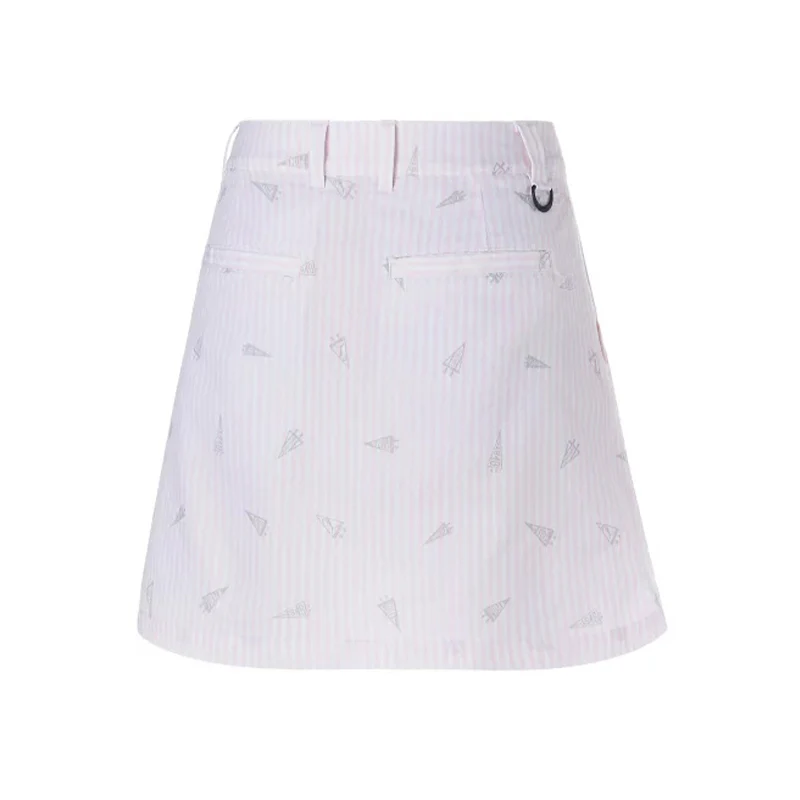 PUMA Flag Printed Seersucker Skirt (Pearl Pink) - Image 2
