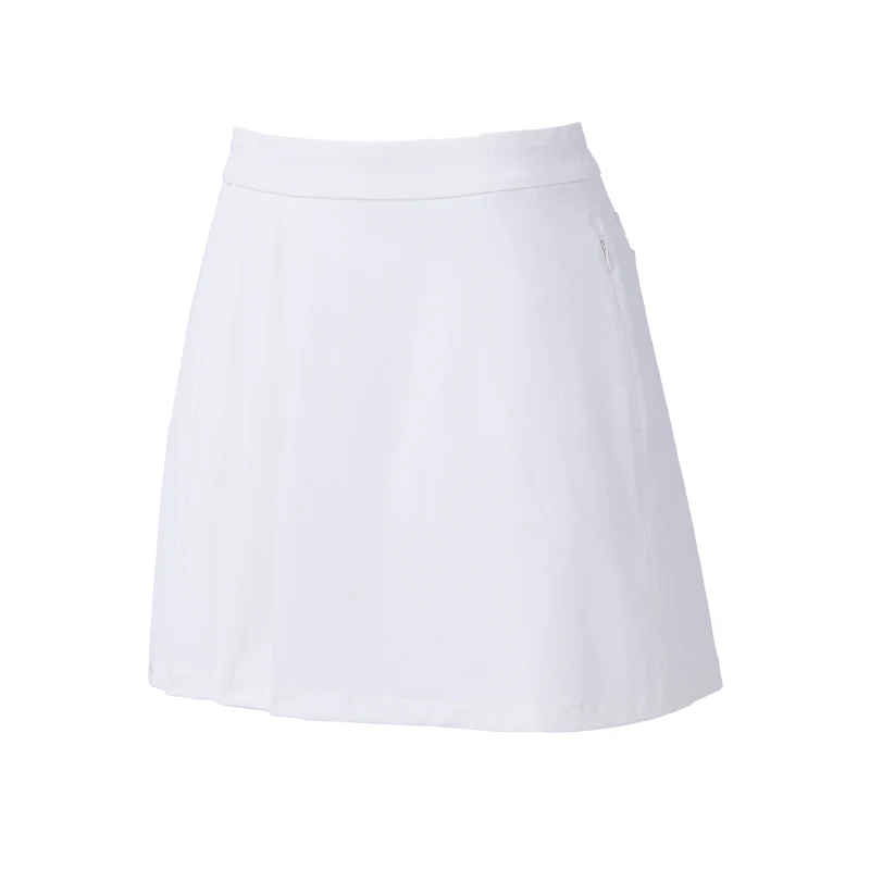 GFORE Side Pleated Twill Skort (Snow)
