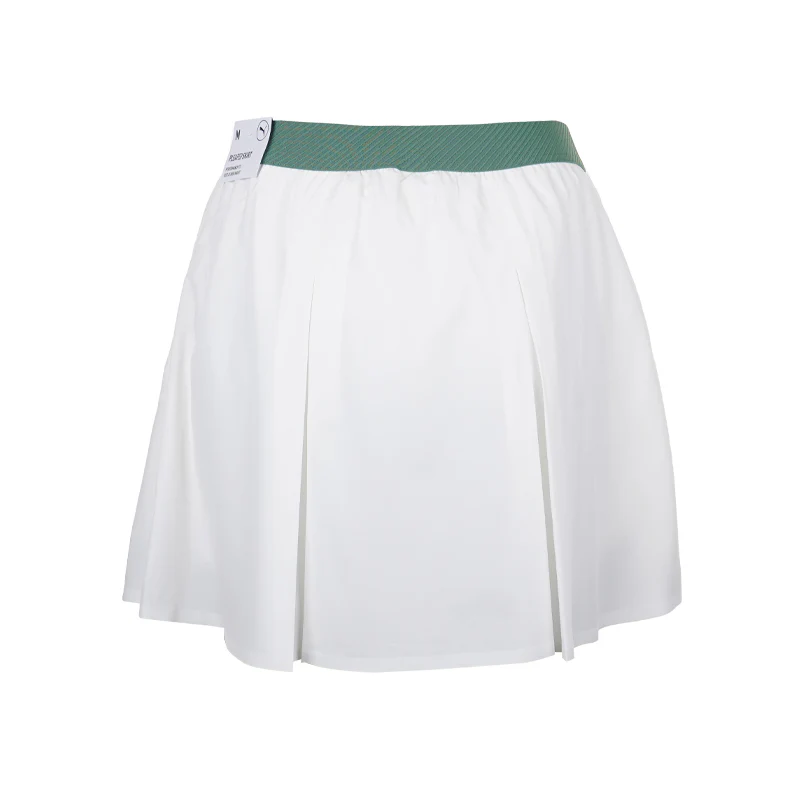 PUMA x QGC Pleated Skirt (White) - Image 2