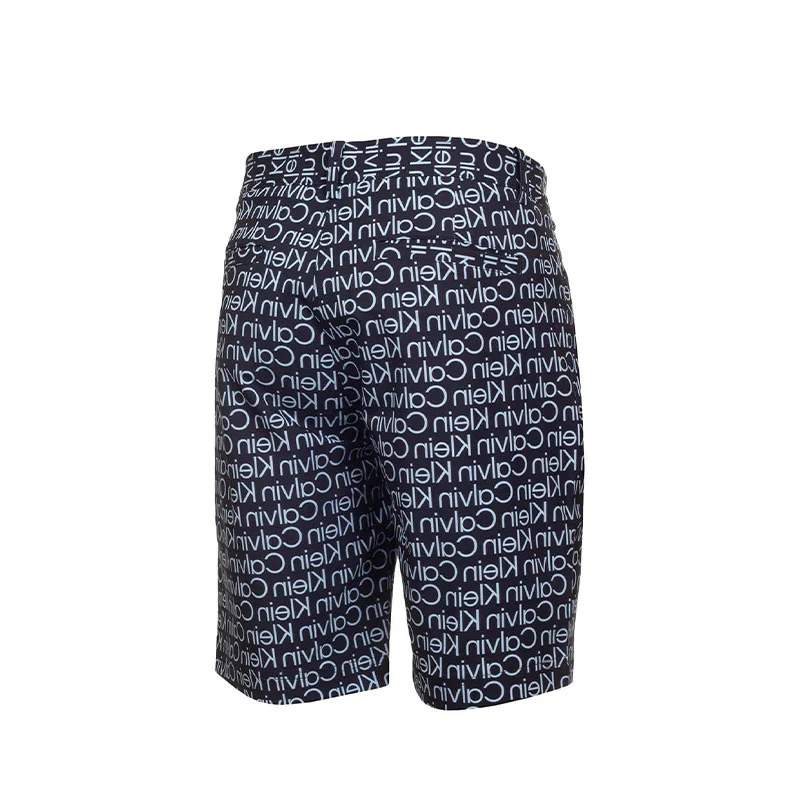 CALVIN KLEIN Printed Genius Men's Shorts (Evening Blue/Blue) - Image 2
