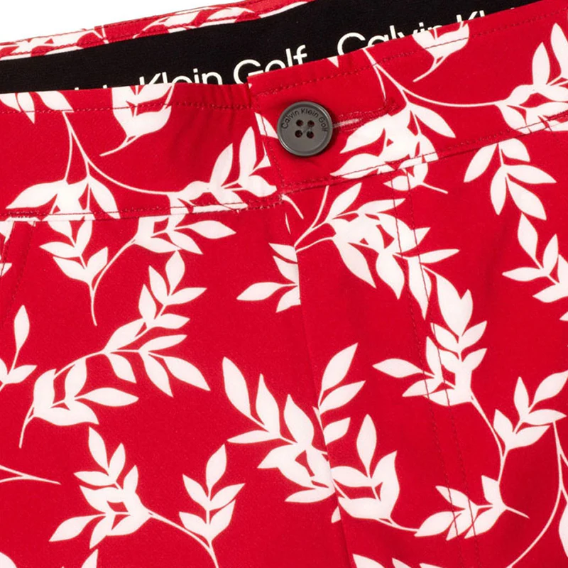 CALVIN KLEIN Printed Genius Men's Short (Red/White) - Image 3