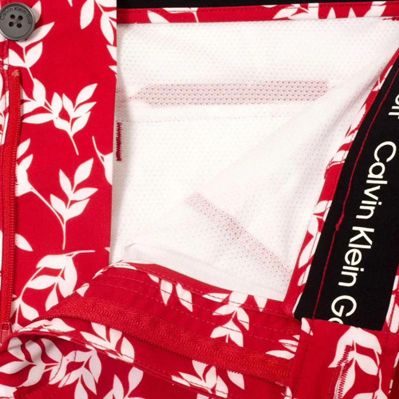 CALVIN KLEIN Printed Genius Men's Short (Red/White) - Image 4