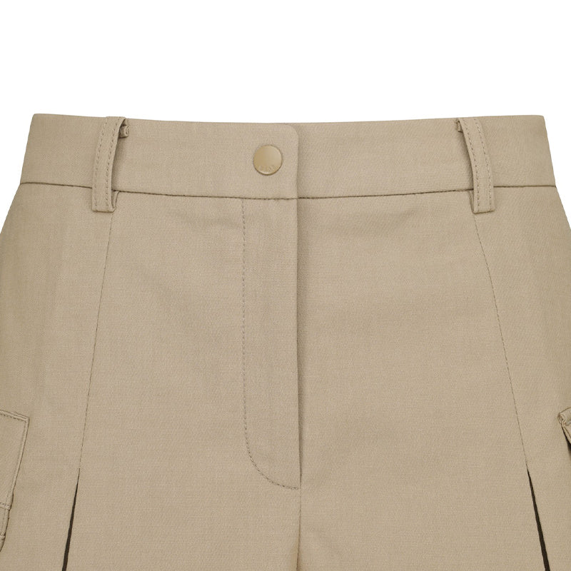 WAAC Korea Cool Women's Cargo Shorts (White) - Image 3