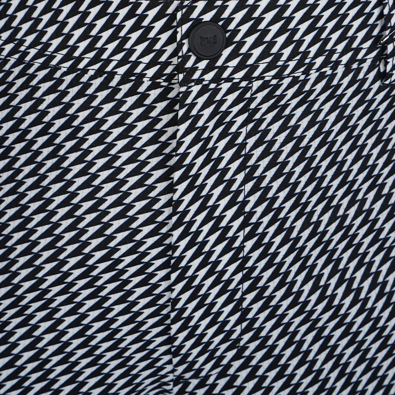 WAAC Korea Patterned Men's Shorts (Black) - Image 3
