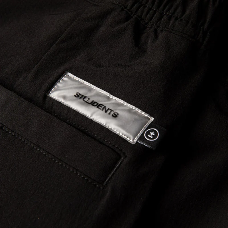STUDENTSGOLF Darnell Men's Nylon Shorts (Black) - Image 3