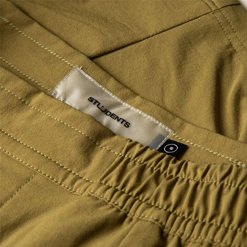 STUDENTSGOLF Darnell Men's Nylon Shorts (Olive) - Image 3