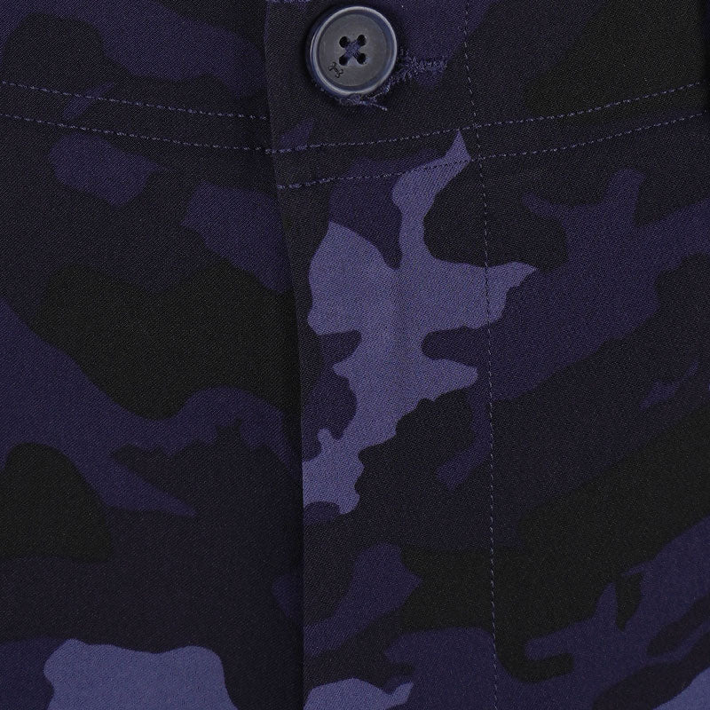 UNDER ARMOUR Drive Printed Men's Tapered Shorts (Midnight Navy) - Image 3