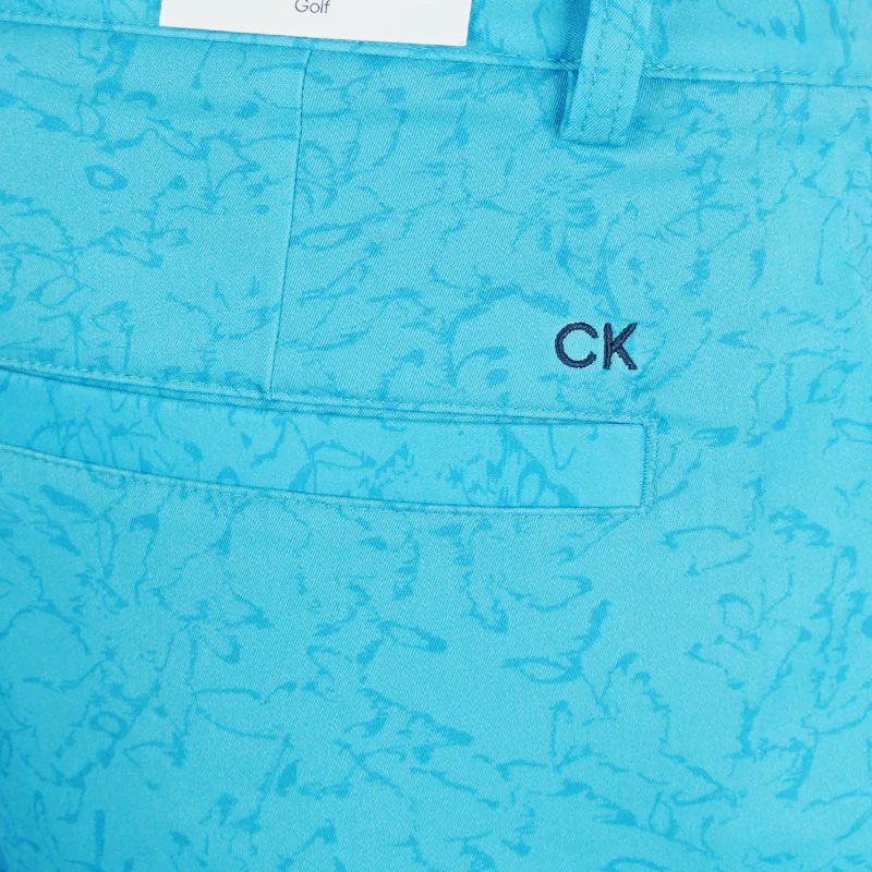 CALVIN KLEIN Printed Bullet Men's Shorts (Aquarius) - Image 4