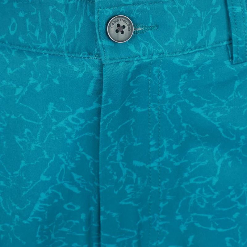 CALVIN KLEIN Printed Bullet Men's Shorts (Sea Green) - Image 3
