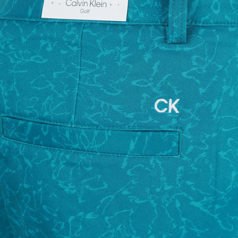 CALVIN KLEIN Printed Bullet Men's Shorts (Sea Green) - Image 4