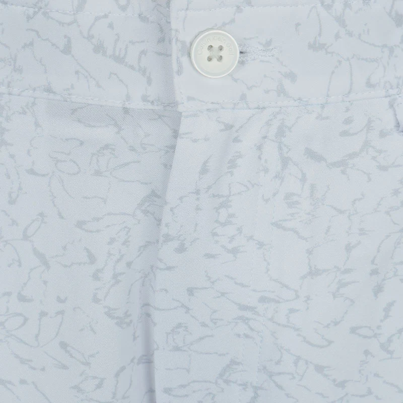 CALVIN KLEIN Printed Bullet Men's Shorts (White) - Image 3