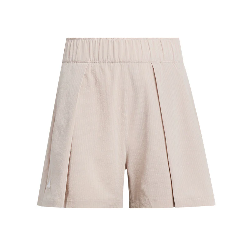 ADIDAS Go-To Women's Pleated Shorts (Taupe)