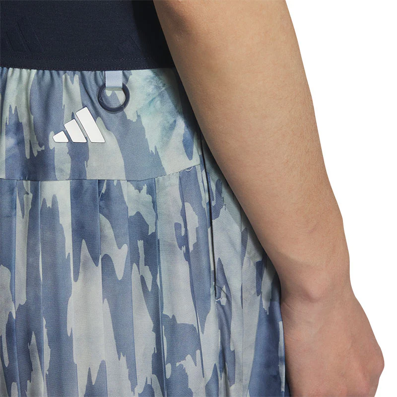 ADIDAS Allover Print Skirt (Navy) - Image 4