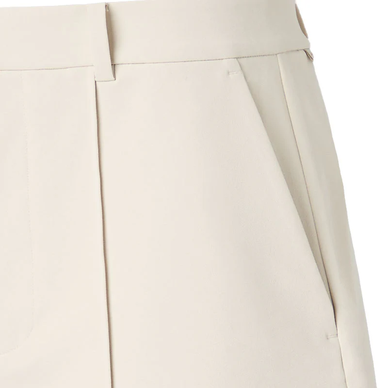 GFORE Shadow Stretch High Waisted Women's Shorts (Stone) - Image 3