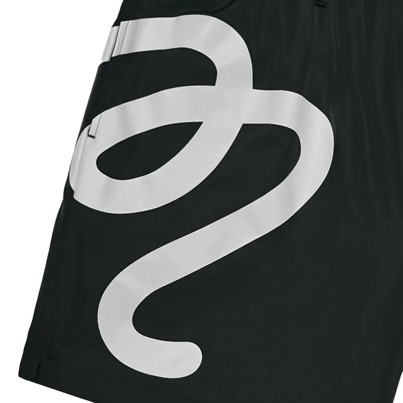 MALBON GOLF Menton Men's Nylon Shorts (Black) - Image 4