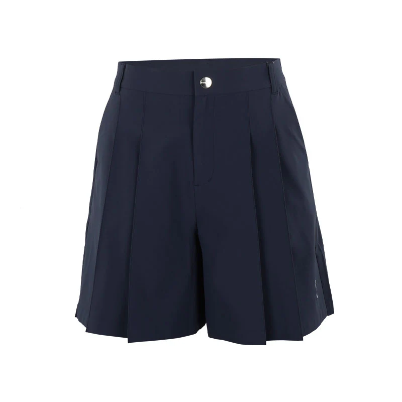 LE COQ SPORTIF GOLF Women's Pleated Shorts (Navy)