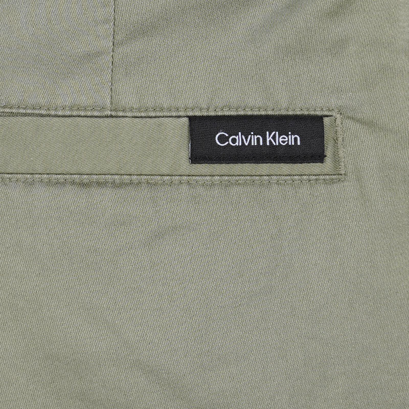 CALVIN KLEIN Weekend Men's Chino Shorts (Pale Olive) - Image 4