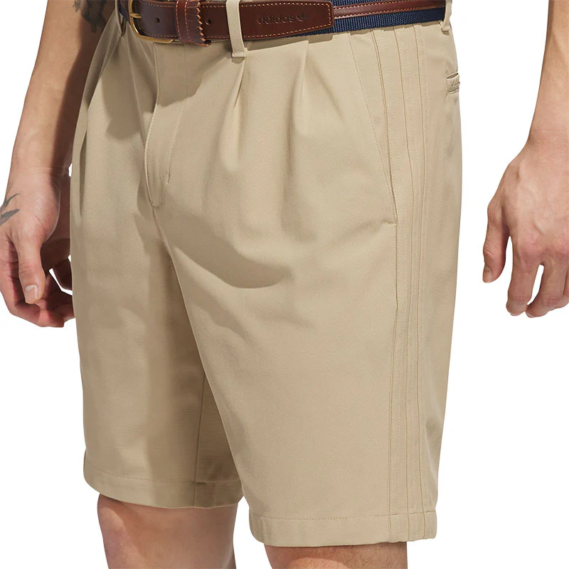 ADIDAS Originals Twistknit Men's Pleated Shorts (Brown) - Image 3