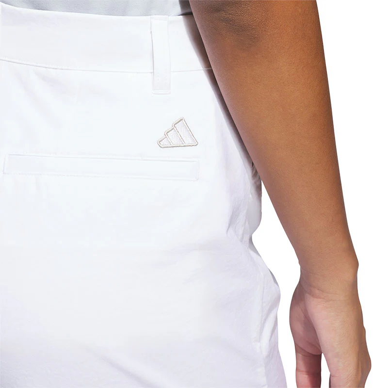 ADIDAS Ultimate365+ Twistweave 5" Women's Shorts (White) - Image 4