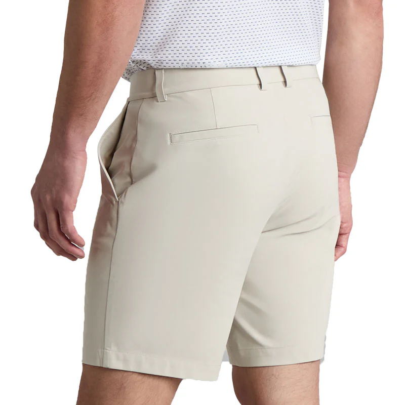 GFORE Tech Tour Stretch 8" Men's Shorts (Pumice) - Image 2