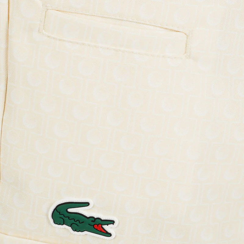 LACOSTE Ultra Dry Stretch Women's Bermuda Shorts (Powder) - Image 4