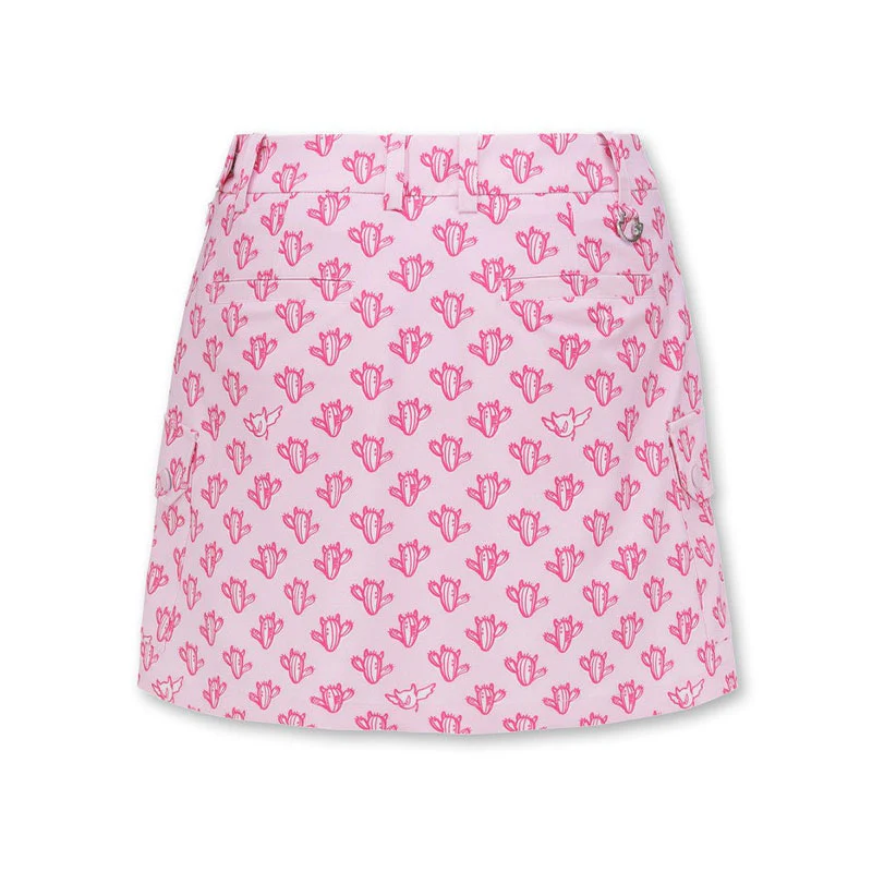 WAAC Athletic Cacti Cargo Skort (Pink) - Image 2