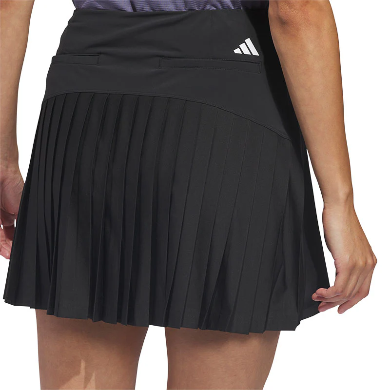 ADIDAS Ultimate365 Tour Pleated Skirt (Black) - Image 4