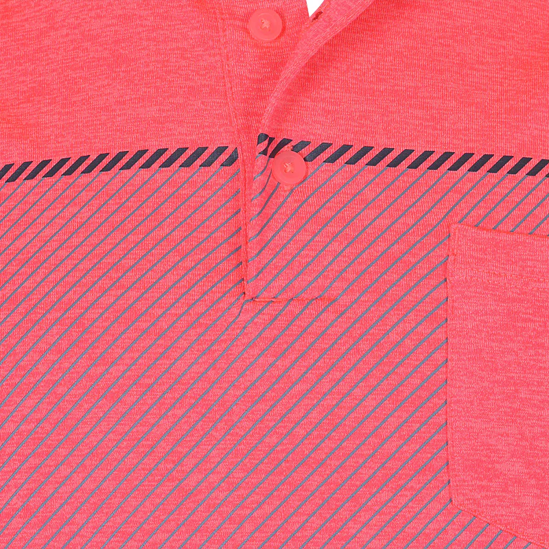 UNDER ARMOUR Playoff Pocket Men's Polo (Blitz Red) - Image 3